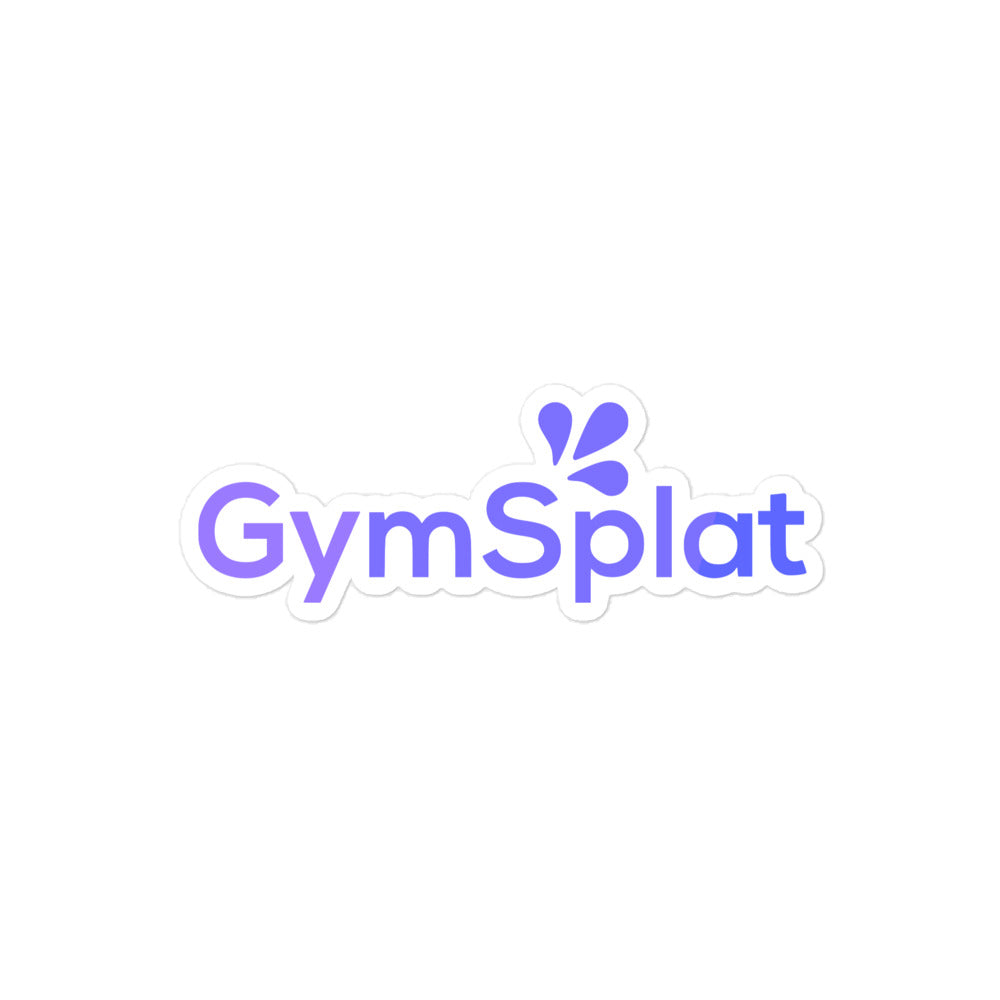 GymSplat Sticker
