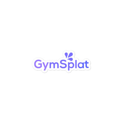 GymSplat Sticker